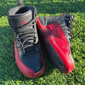 Black and Red Jordans